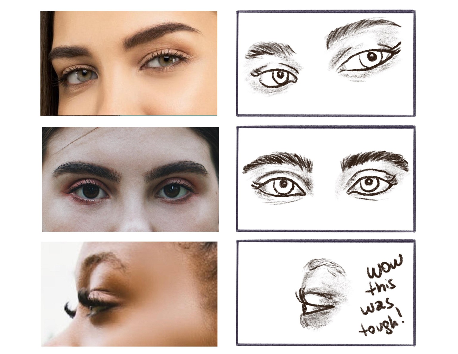 Portrait drawing with Brooke - image 2 - student project