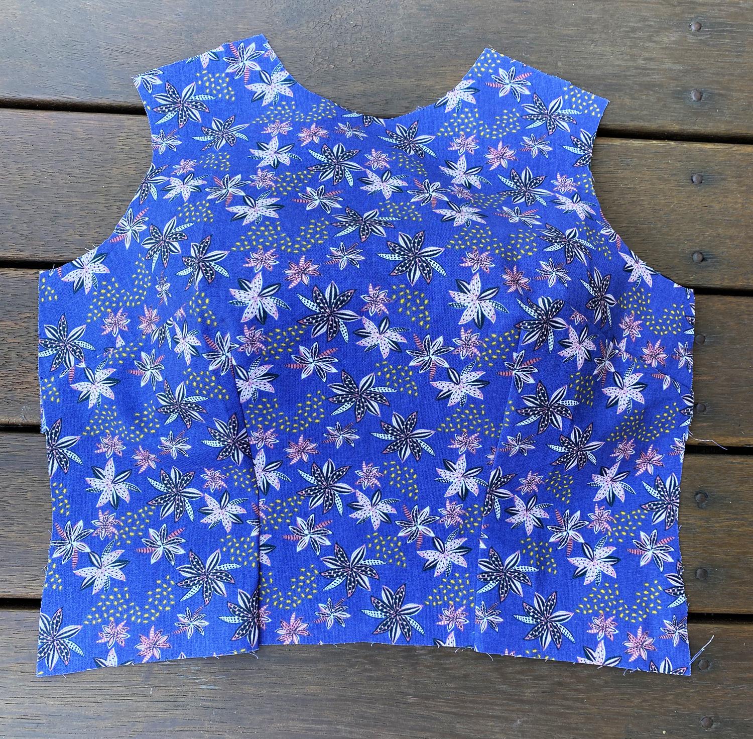 Practice top with darts - image 1 - student project