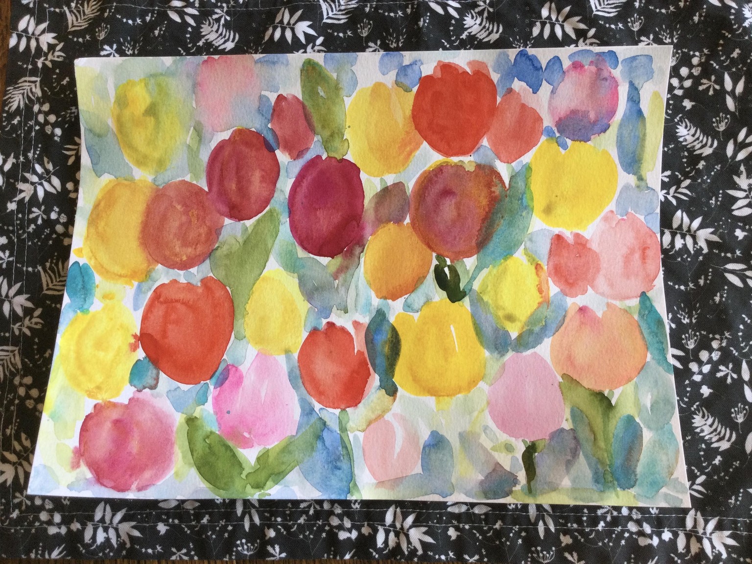 Watercolor and Brush Pen Project - image 2 - student project