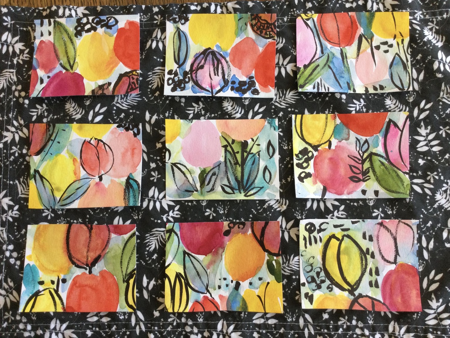 Watercolor and Brush Pen Project - image 3 - student project
