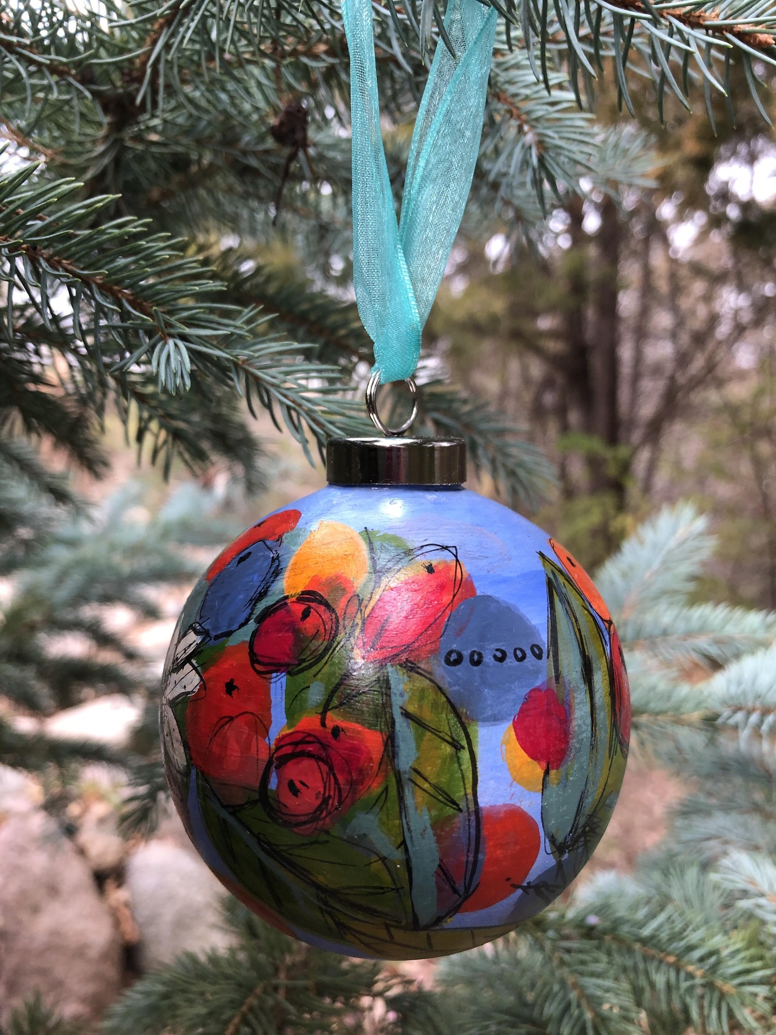 Ornament theme: Winter Botanicals - image 5 - student project