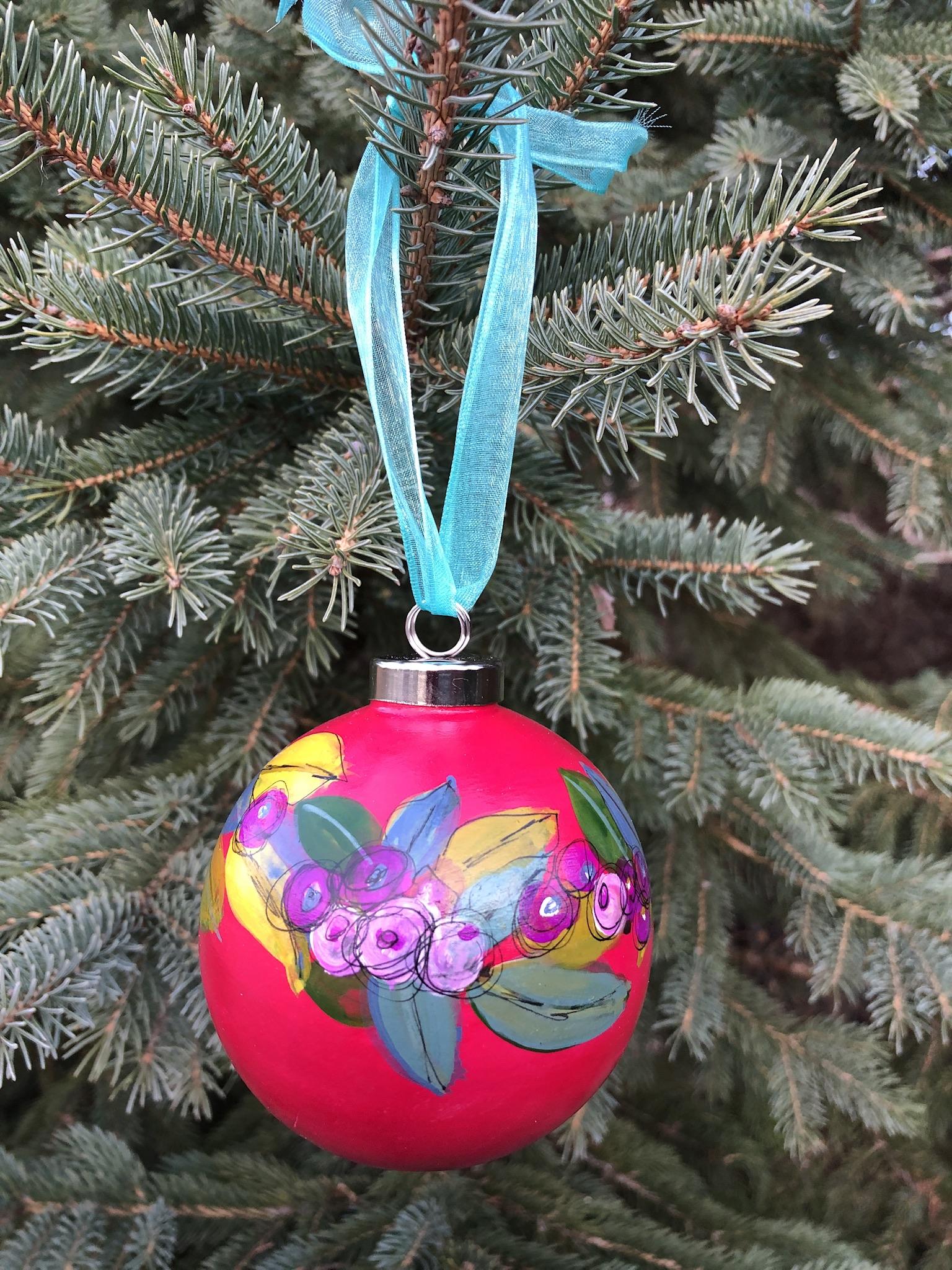 Ornament theme: Winter Botanicals - image 6 - student project