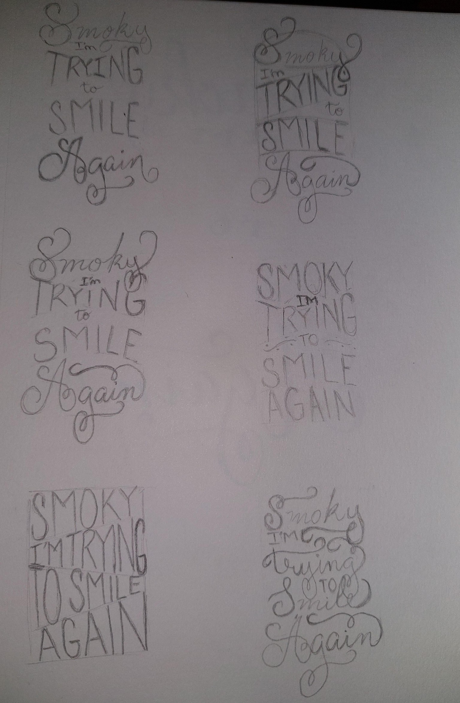 Lettering project - image 1 - student project