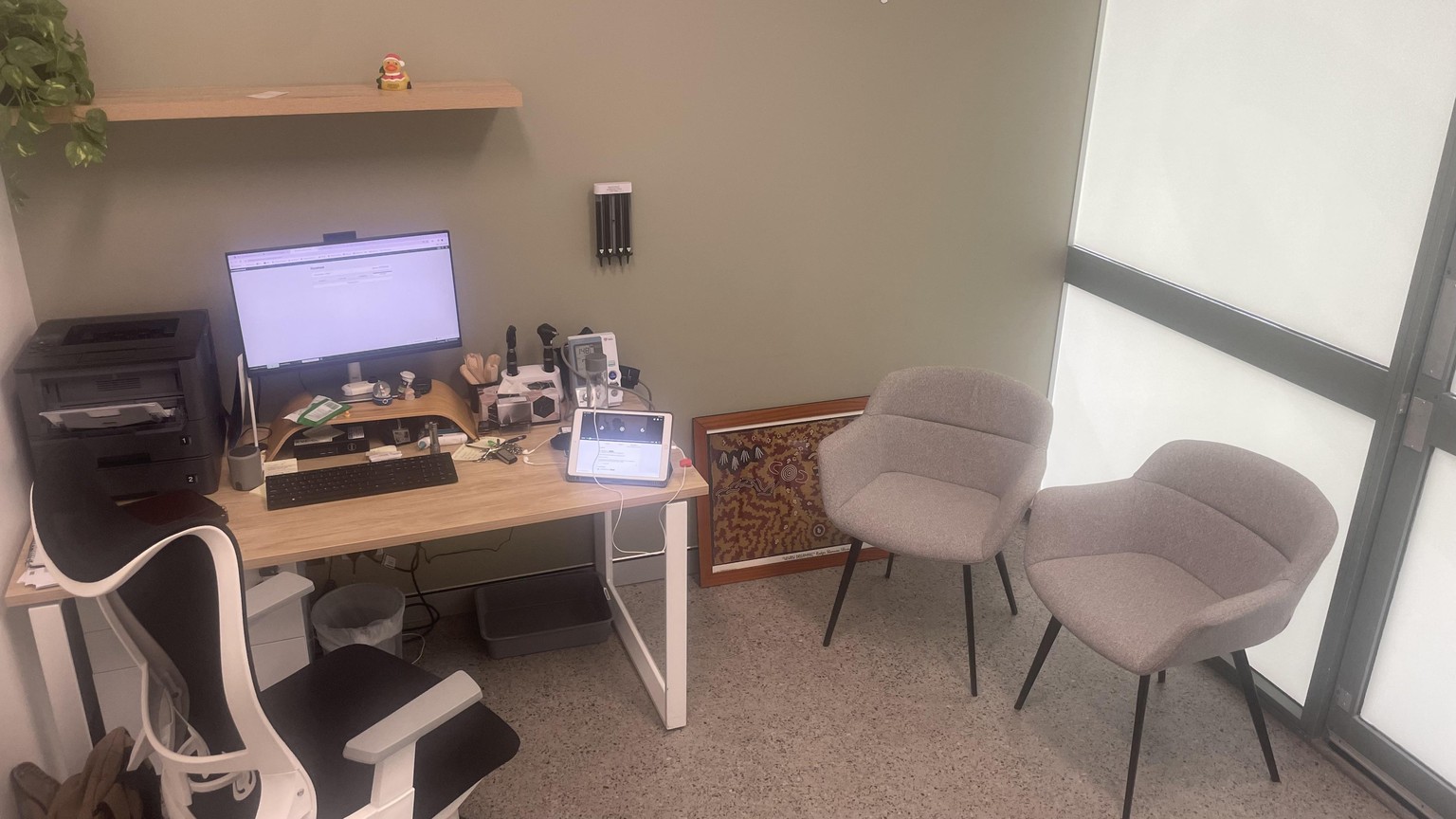 Me in my room at work - image 1 - student project