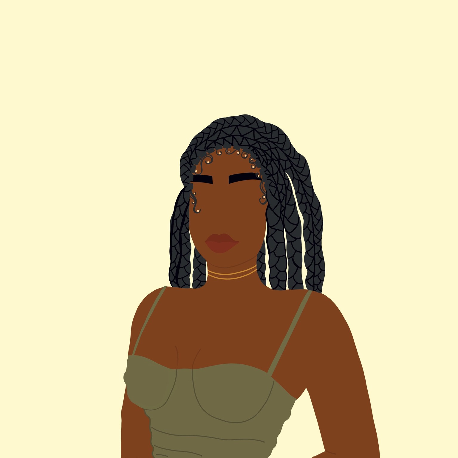Illustrating Black Hair - image 7 - student project