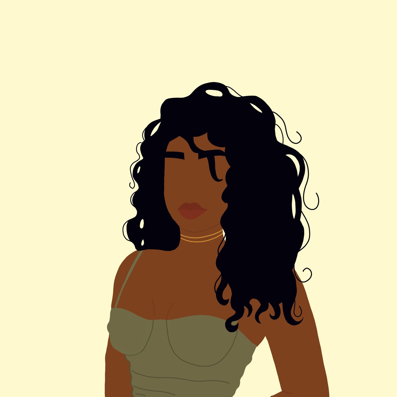 Illustrating Black Hair - image 5 - student project