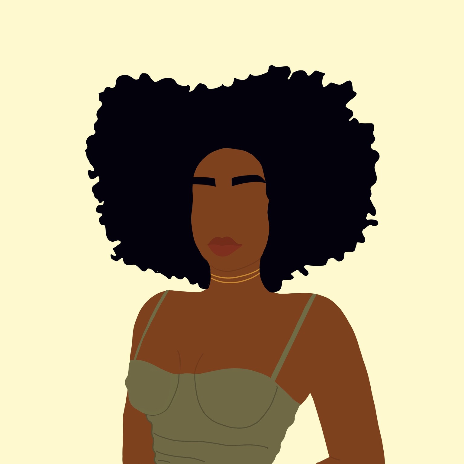 Illustrating Black Hair - image 1 - student project