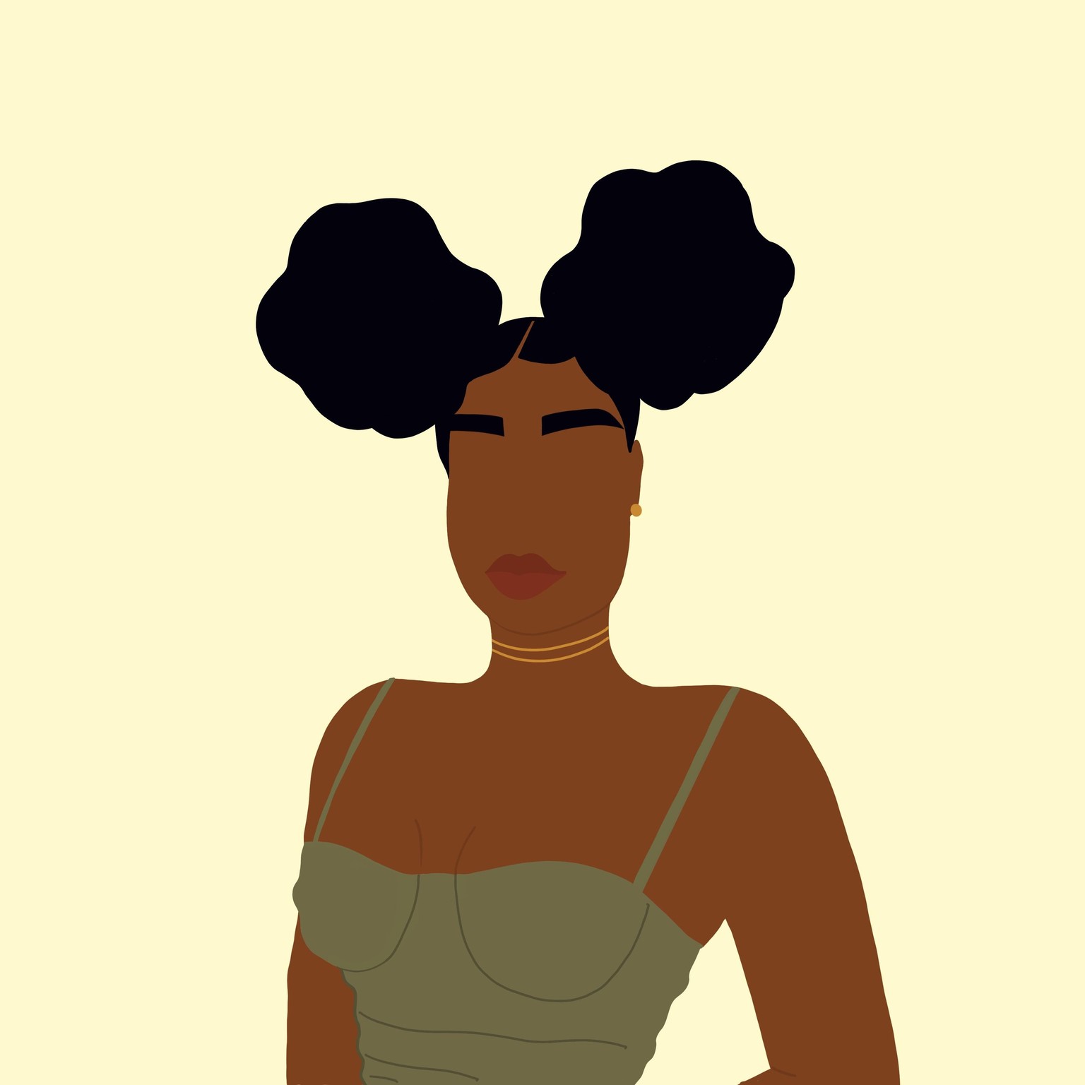 Illustrating Black Hair - image 3 - student project