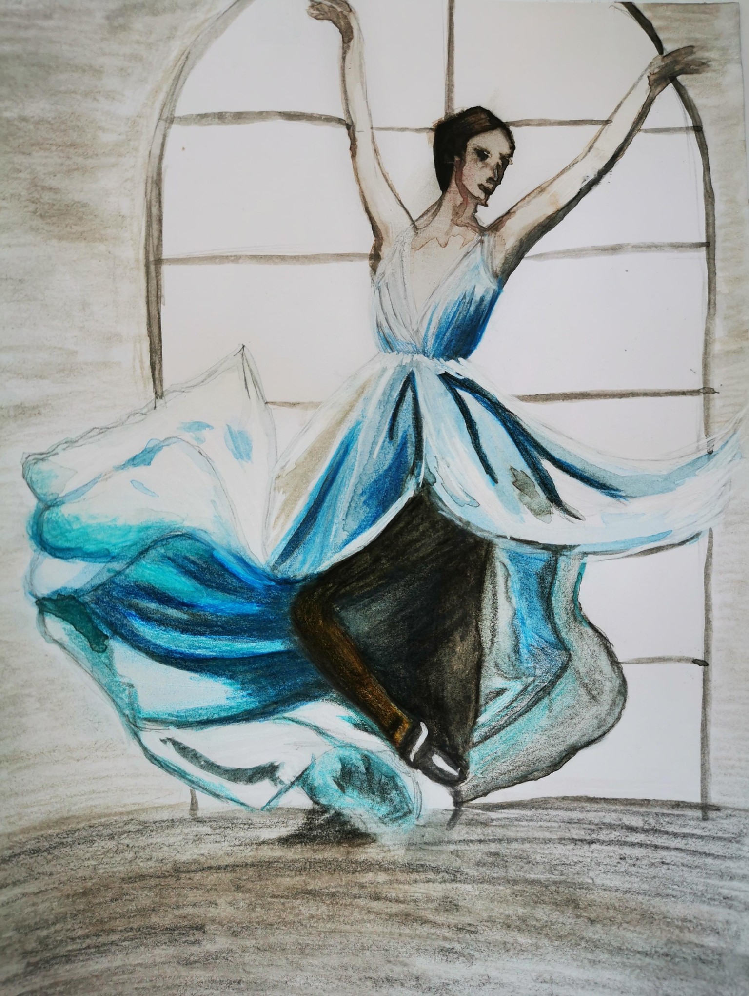 dancing lady - image 1 - student project