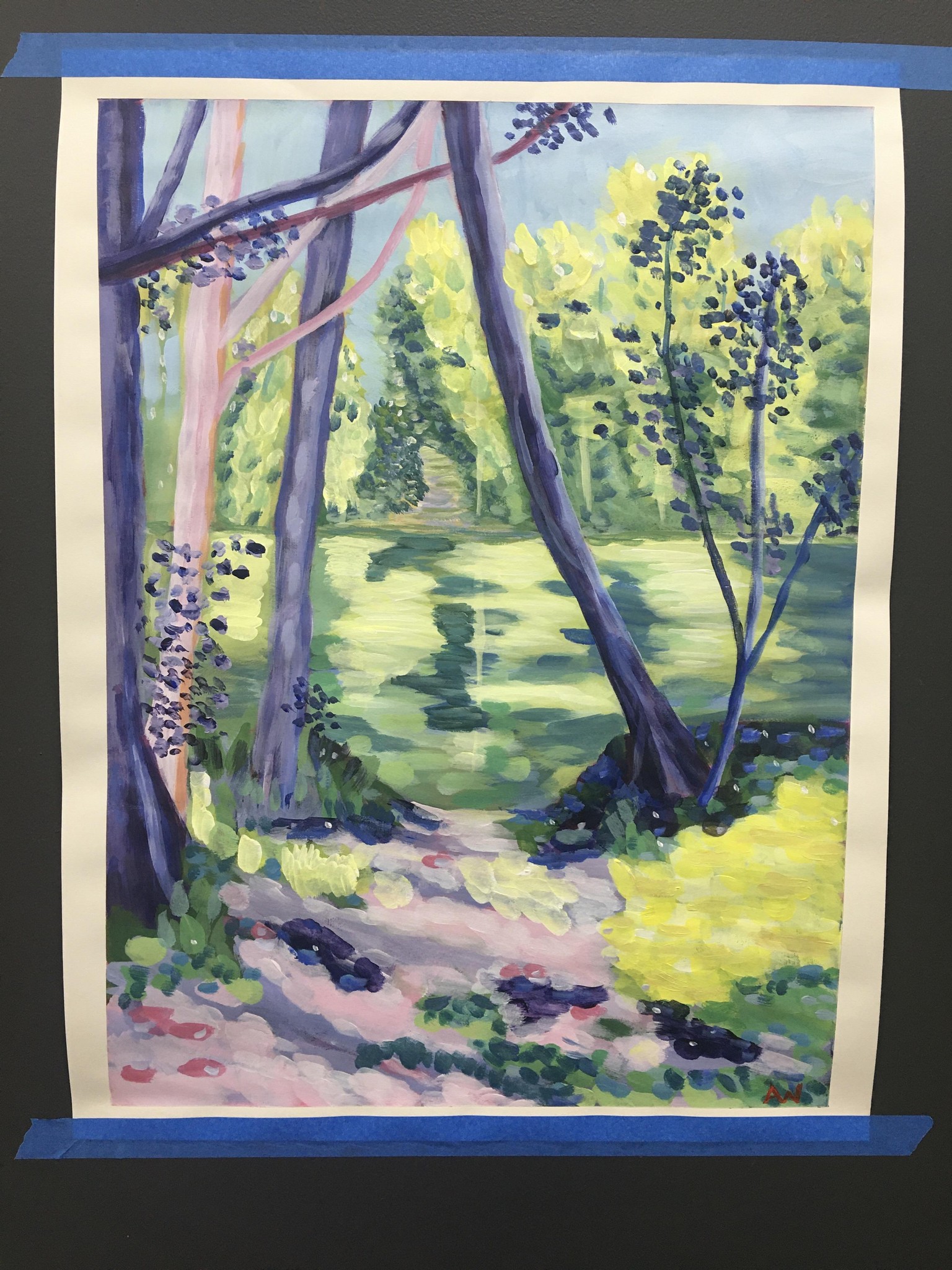 Cool walk in the woods - image 1 - student project