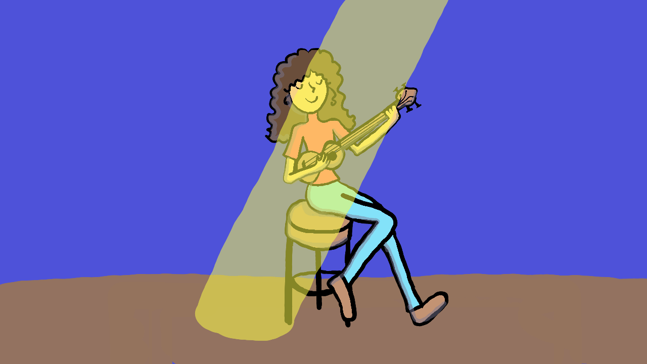Strumming away! - image 1 - student project