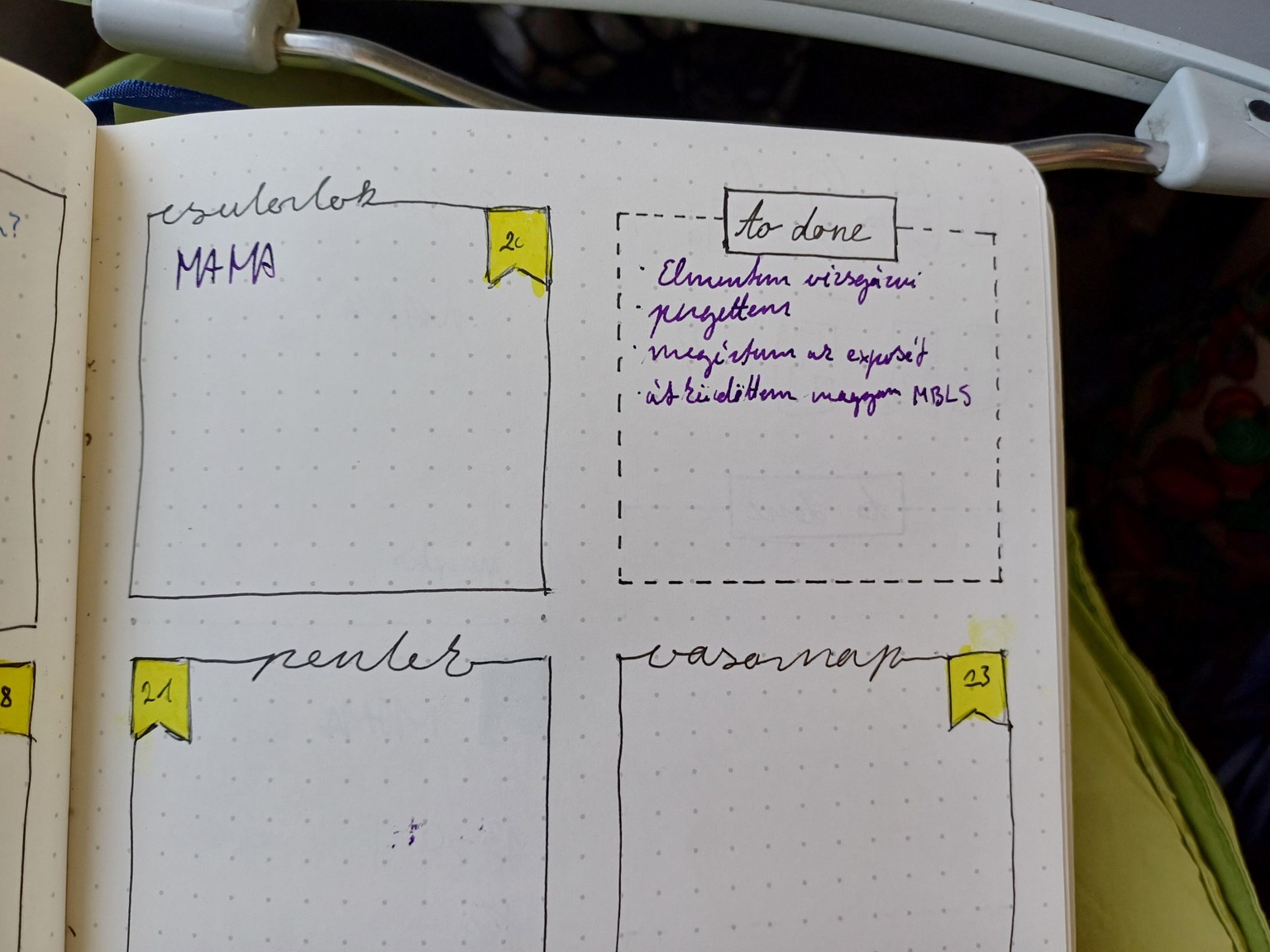 My June monthly spread! - image 2 - student project