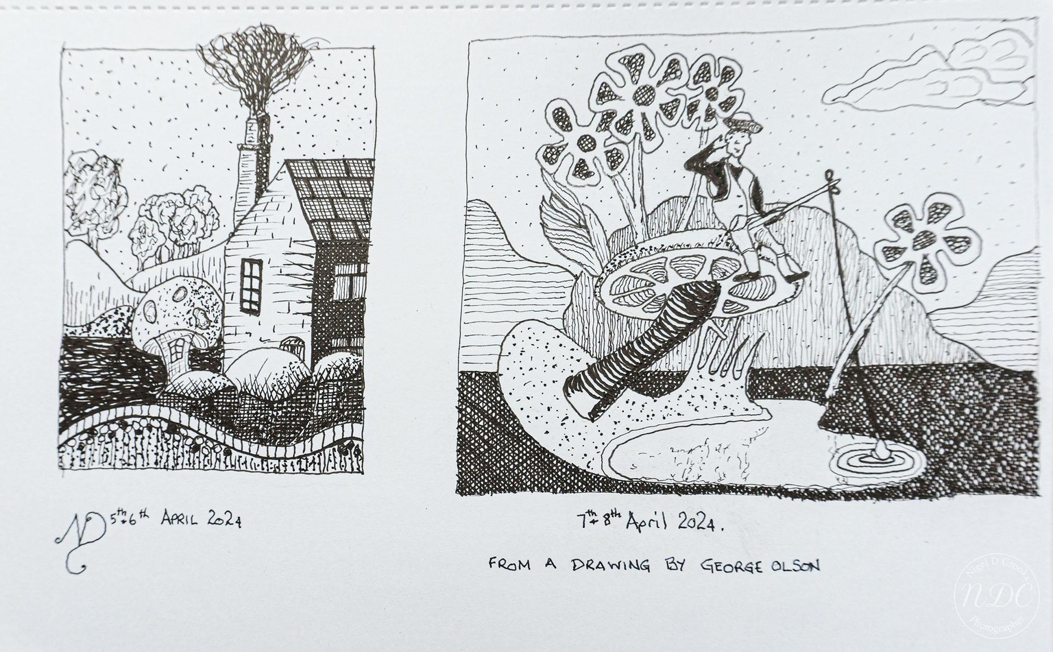 All work in Ink & Line - image 1 - student project