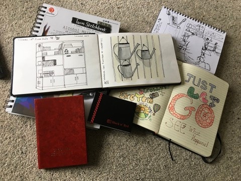 Sketchbooks - image 1 - student project