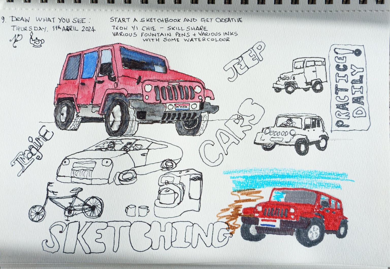 Sketching 1 - image 2 - student project
