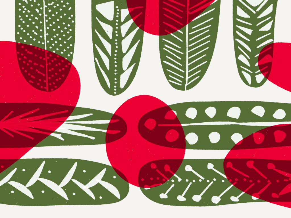 Colourful circles and abstract shapes - image 1 - student project