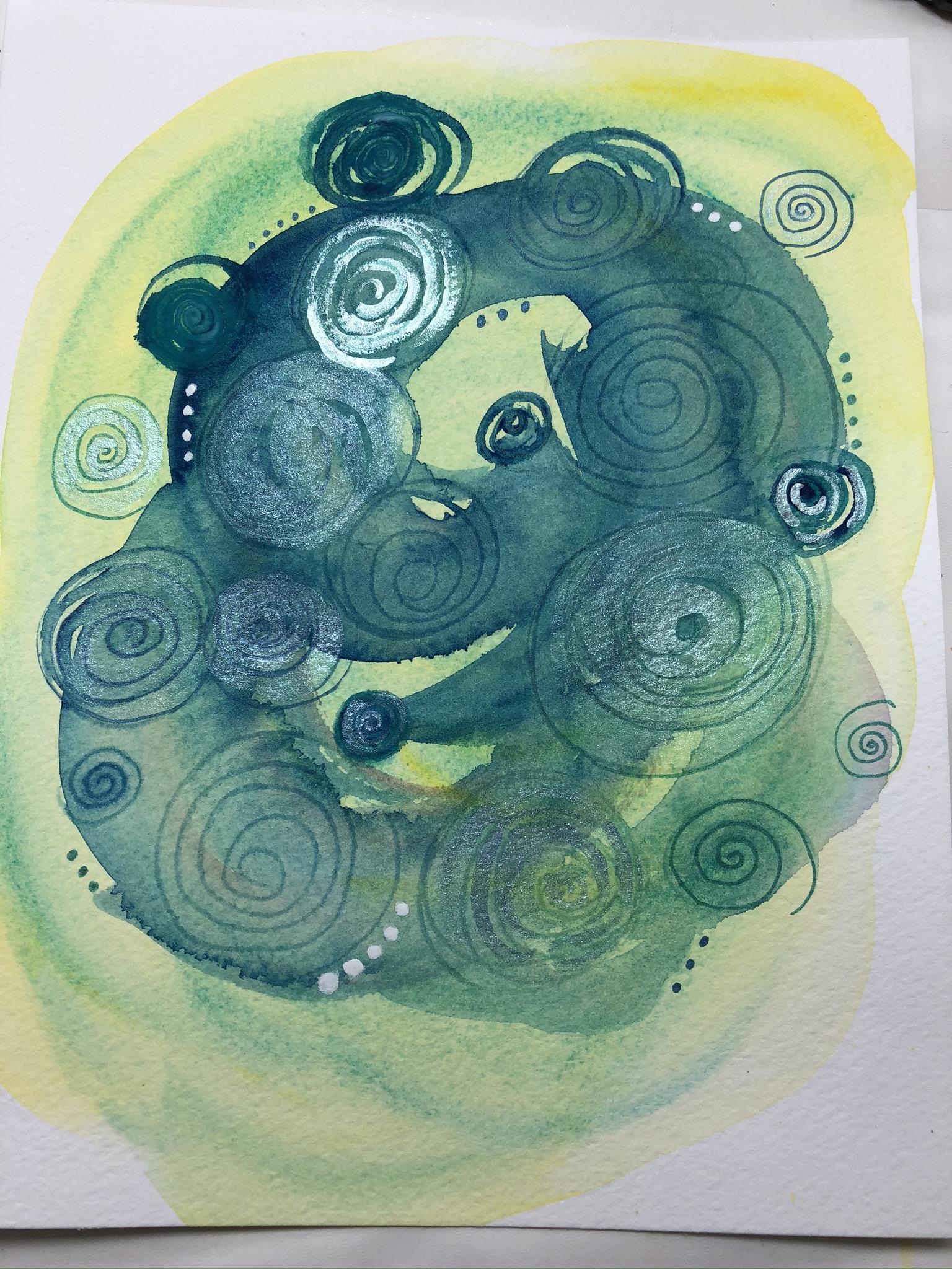 Watercolor Backgrounds - image 1 - student project
