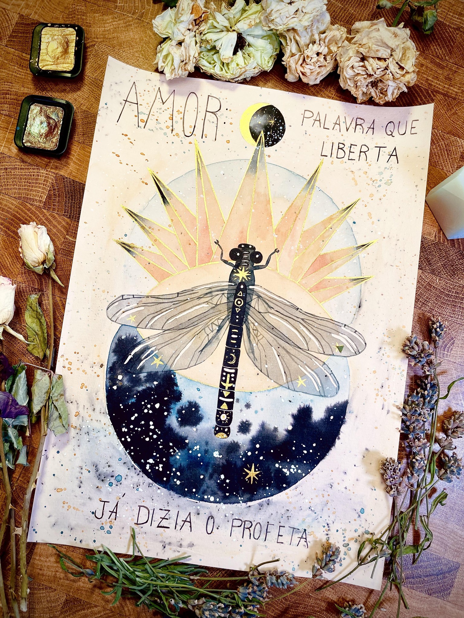 Vesica Piscis Dragonfly - image 1 - student project
