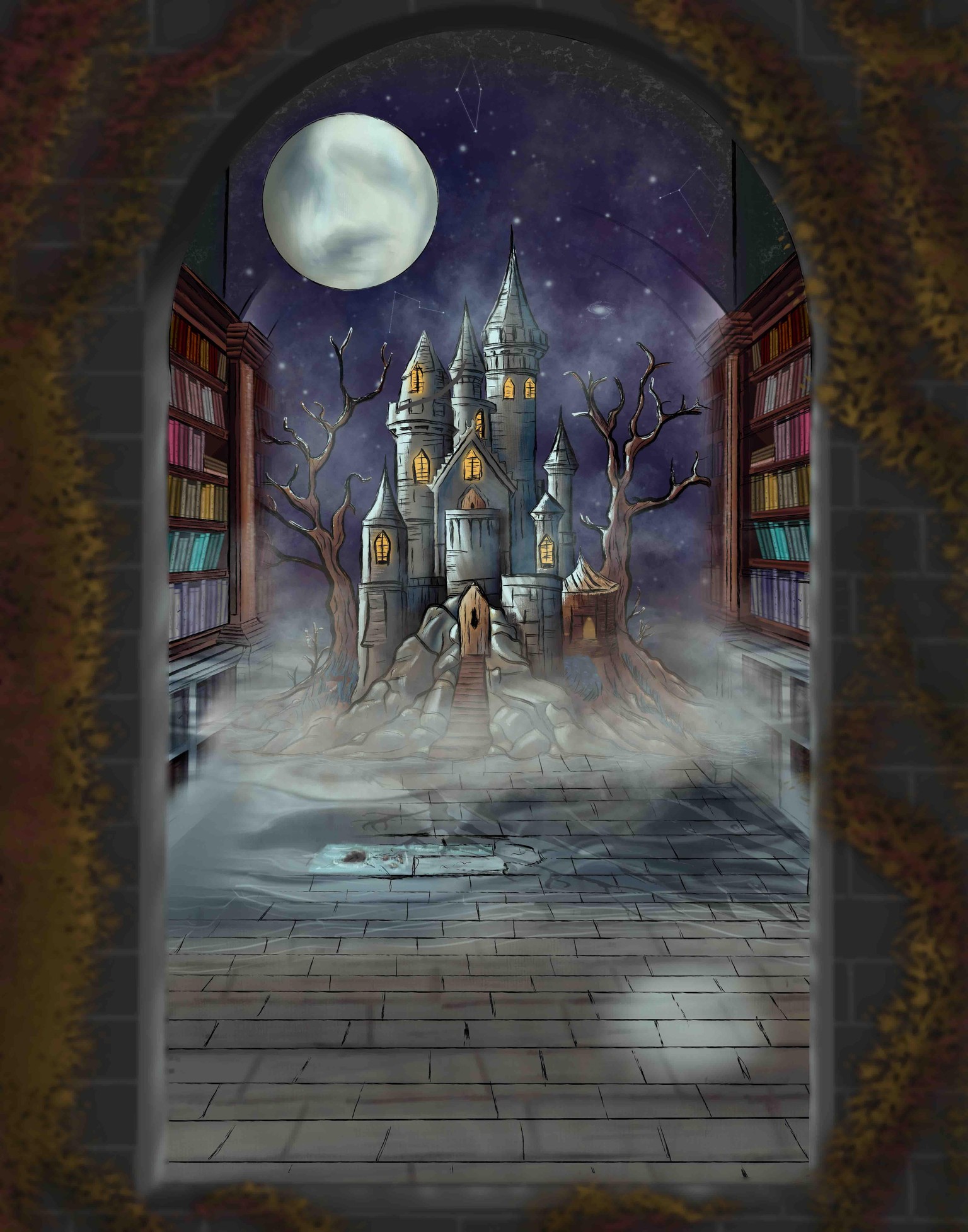 Library Castle - image 1 - student project