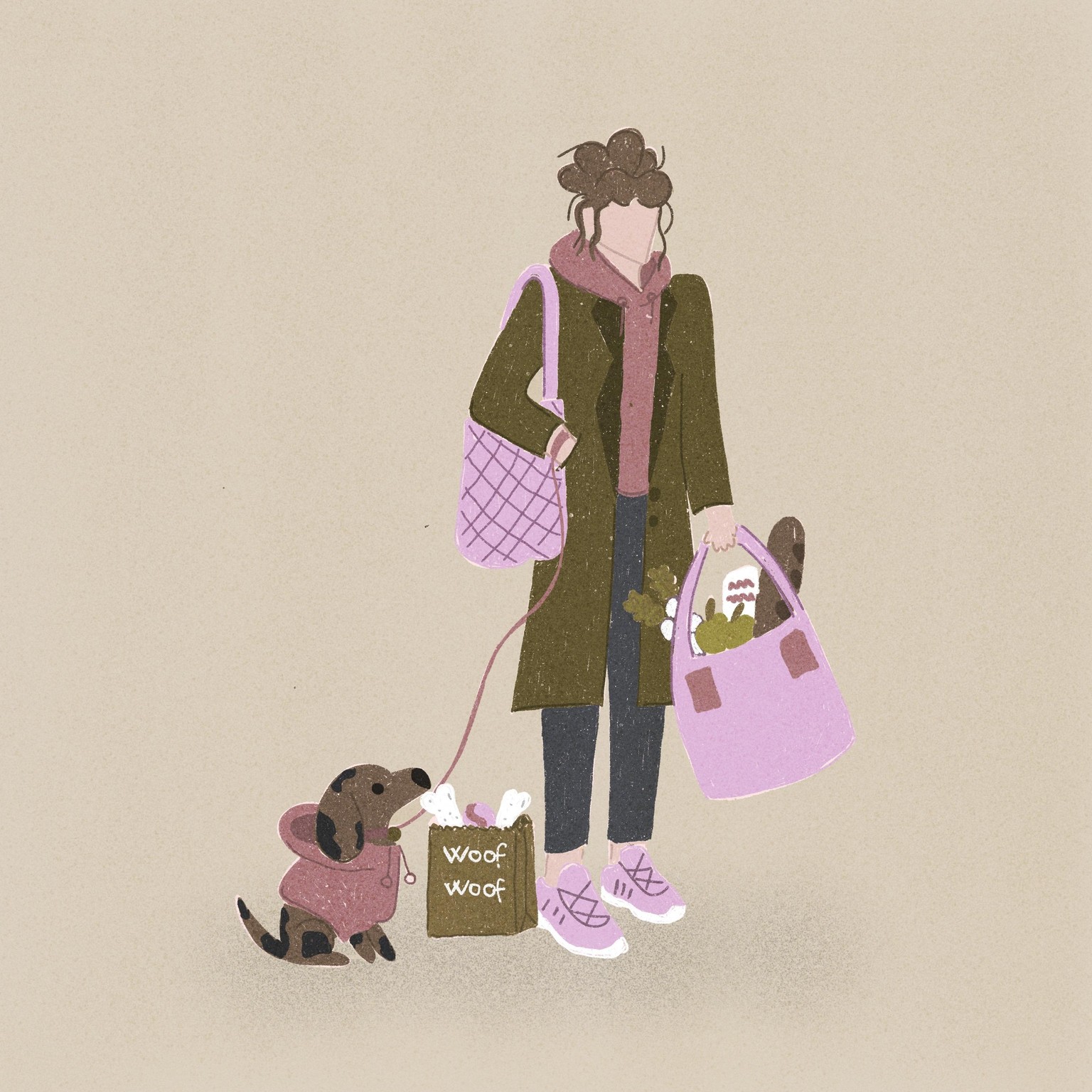 Shopping with my dog - image 1 - student project
