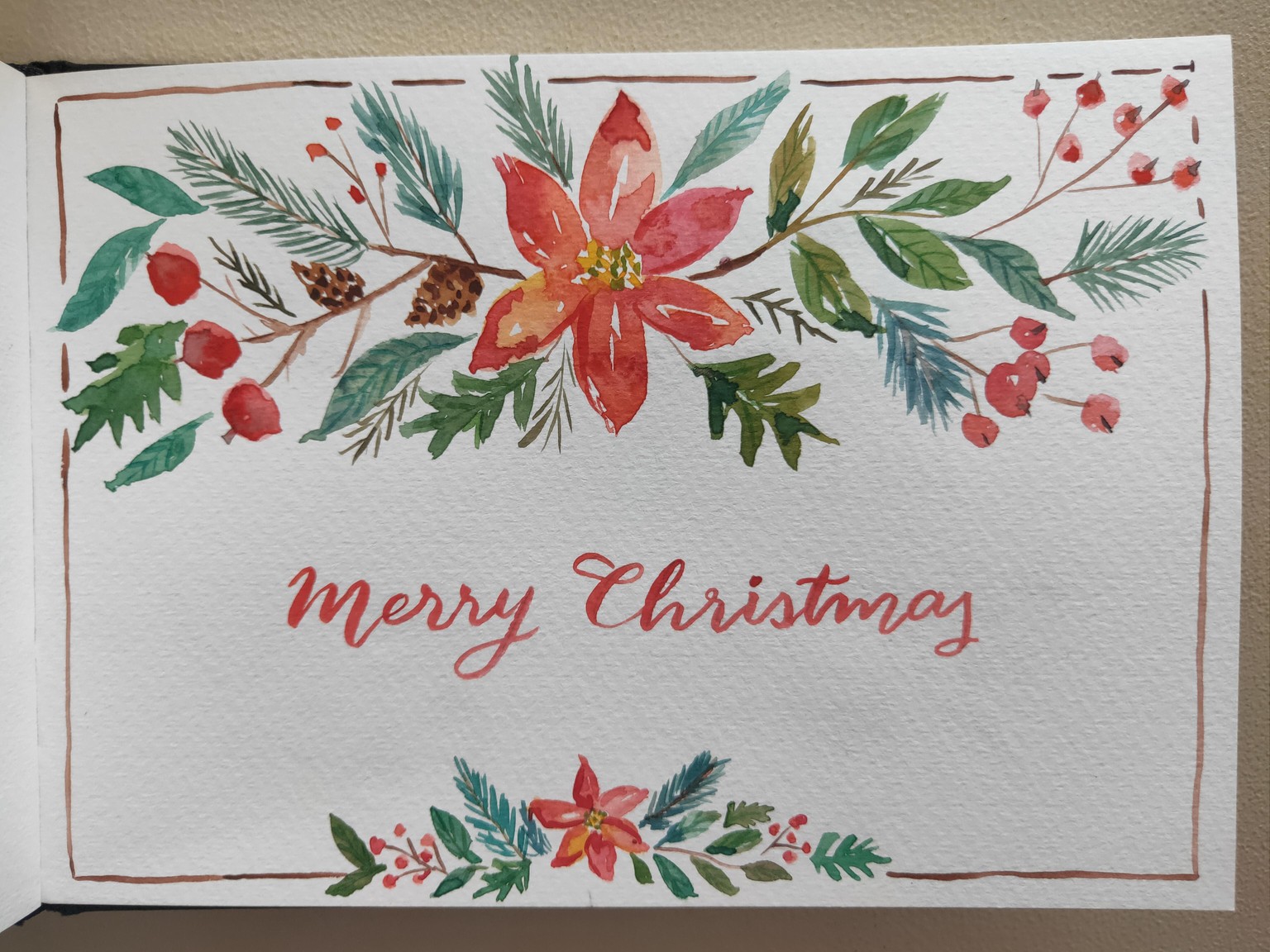 Loose Winter/Christmas Florals - image 11 - student project