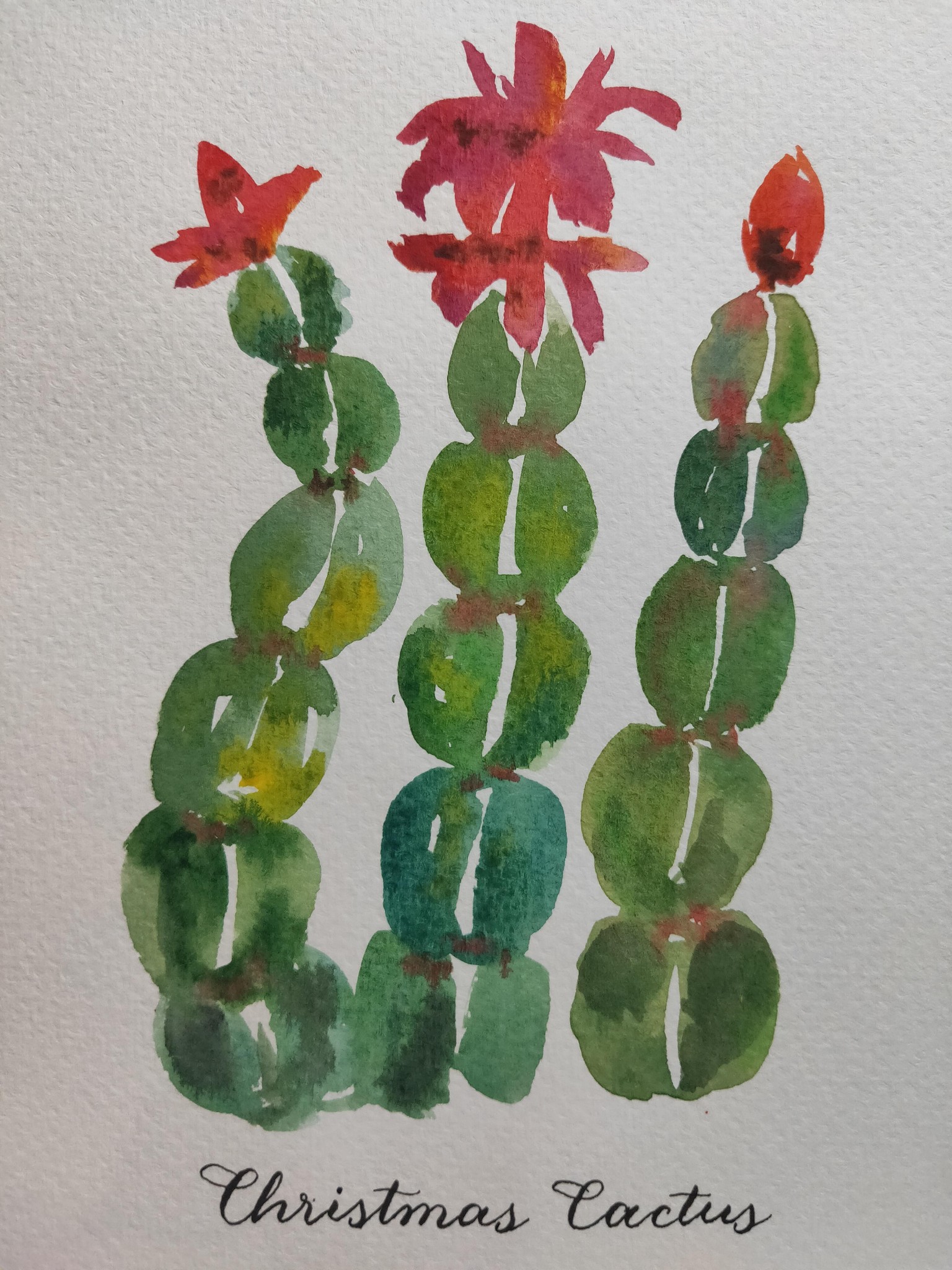 Loose Winter/Christmas Florals - image 1 - student project