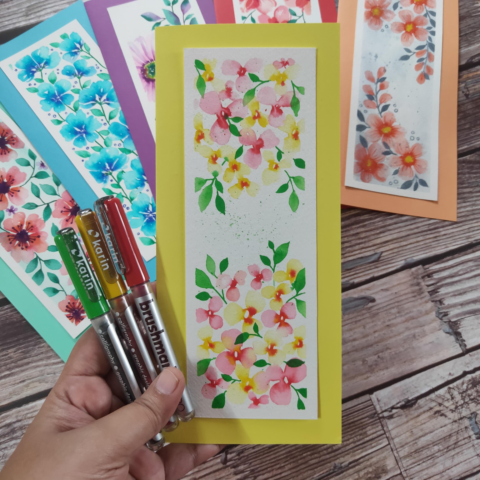Brushmarker Florals! - image 3 - student project