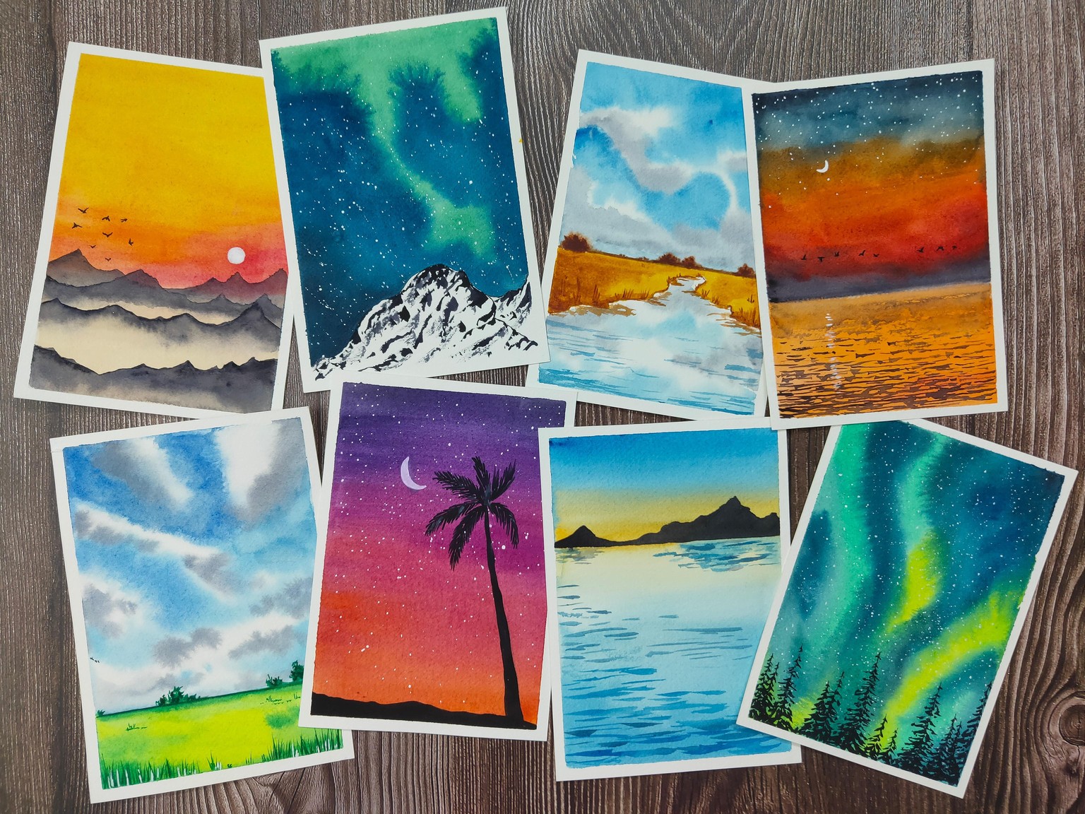 Watercolour Landscapes!! - image 6 - student project