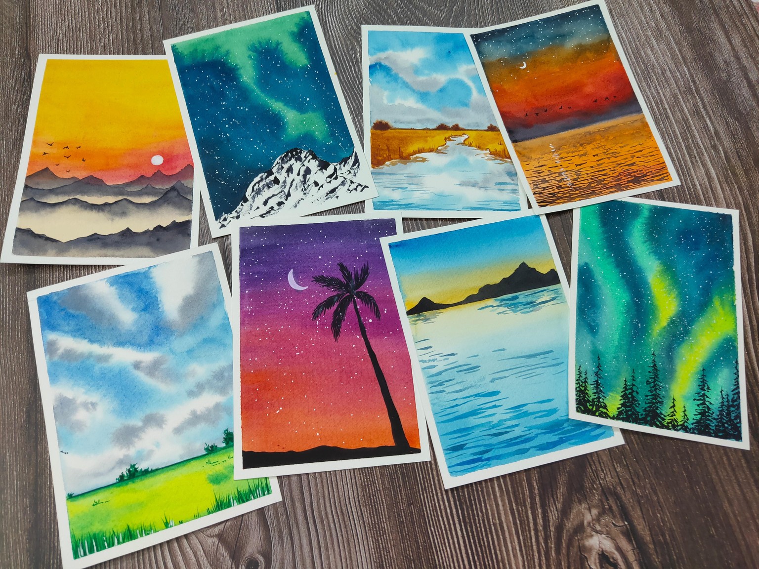 Watercolour Landscapes!! - image 7 - student project