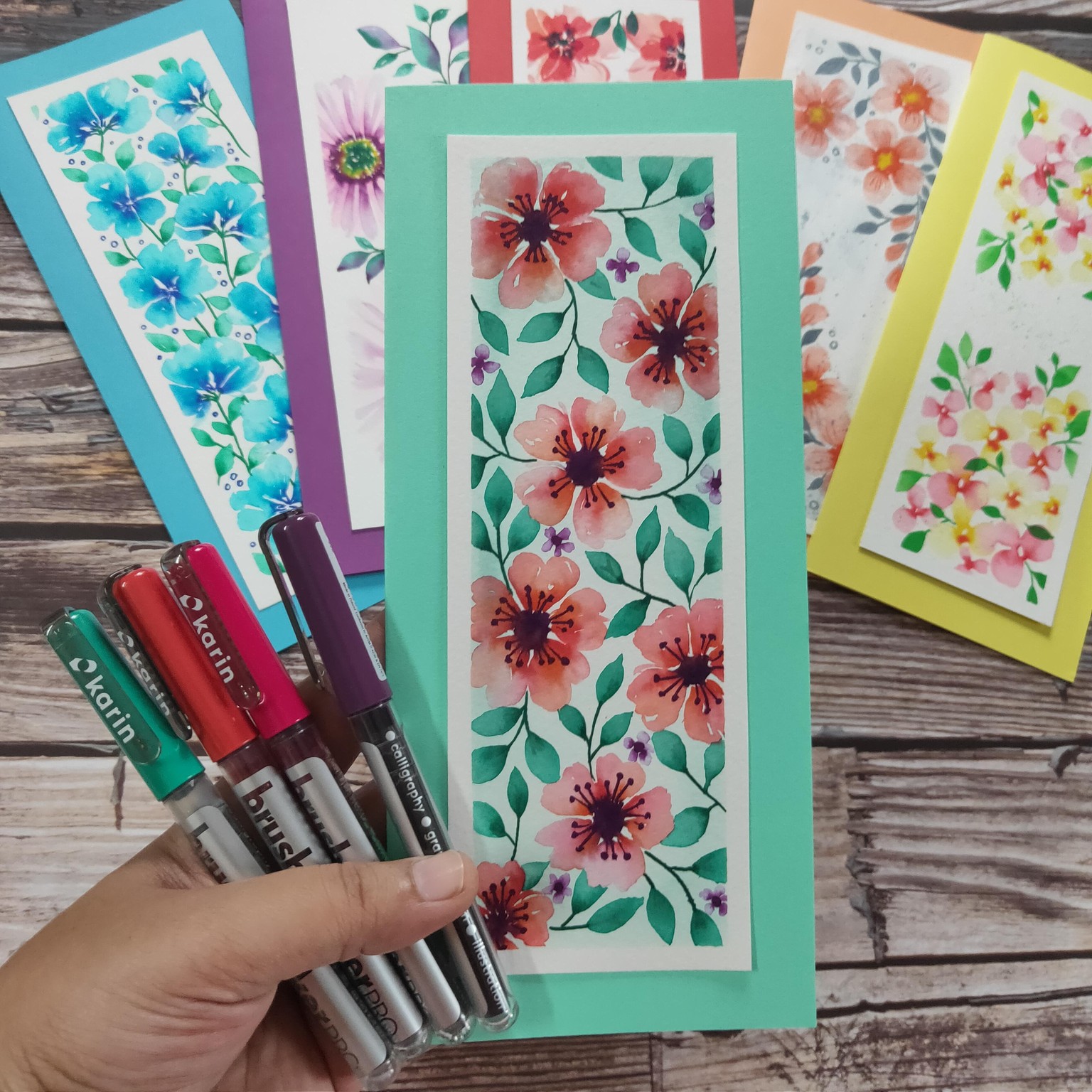 Brushmarker Florals! - image 4 - student project