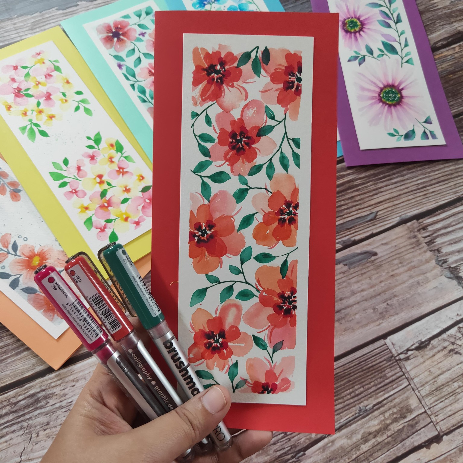 Brushmarker Florals! - image 1 - student project