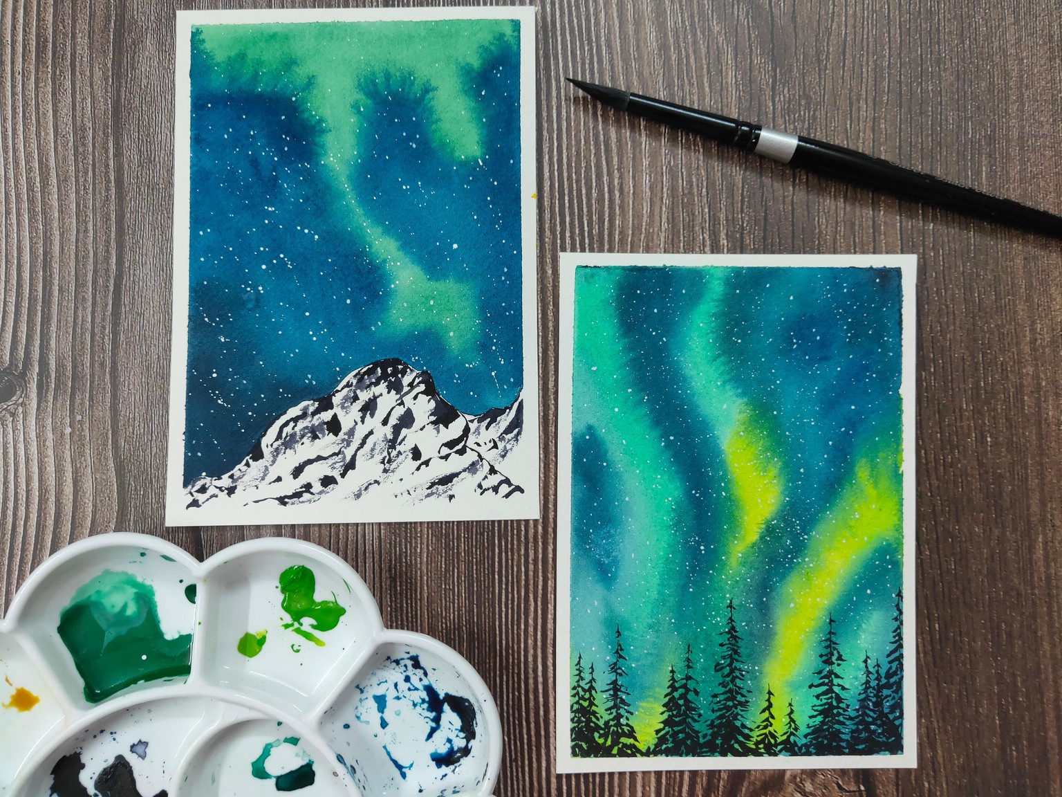 Watercolour Landscapes!! - image 3 - student project
