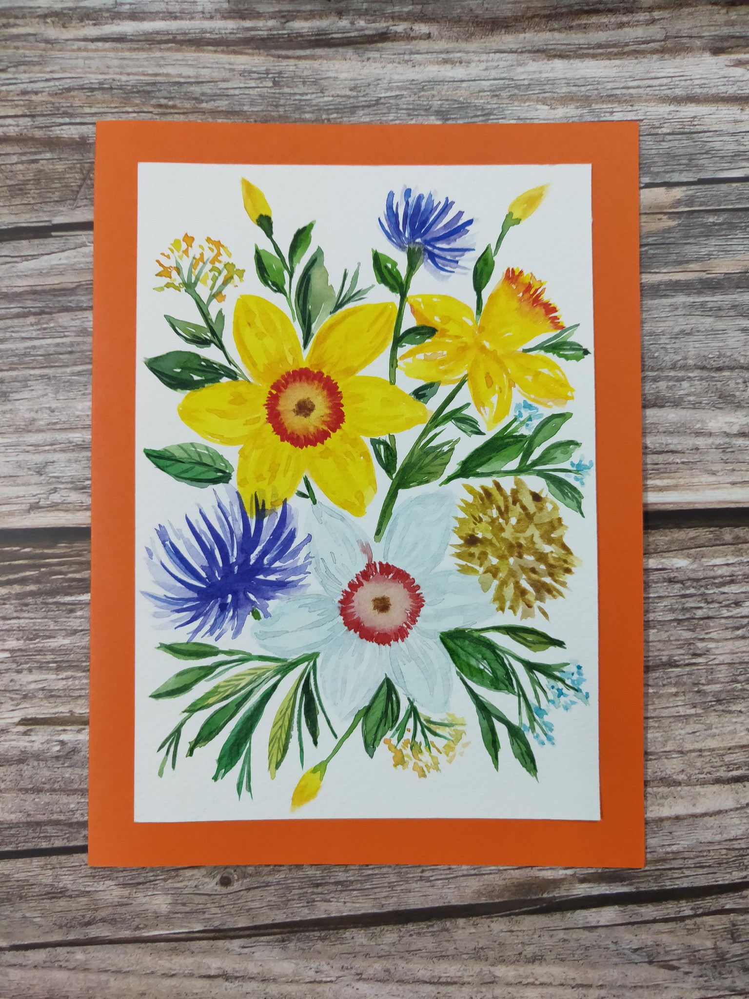 Watercolour Daffodils! - image 6 - student project