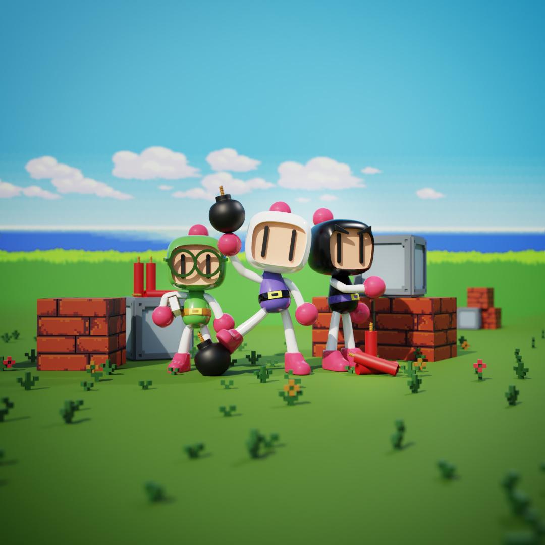 Bomberman - image 1 - student project