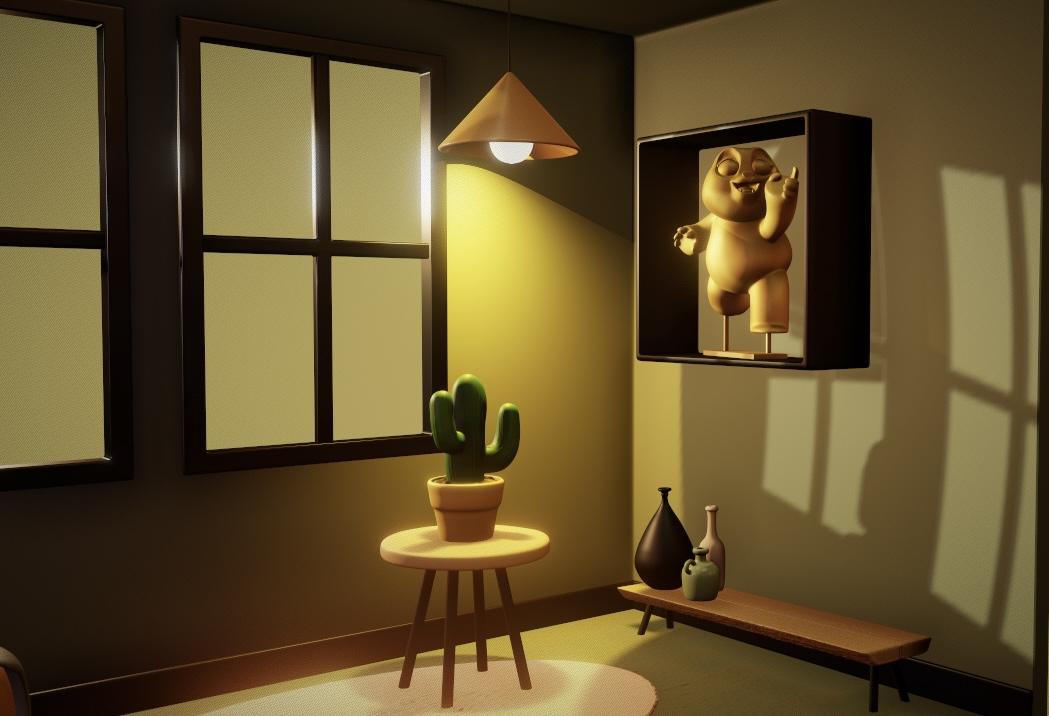3D room - image 2 - student project
