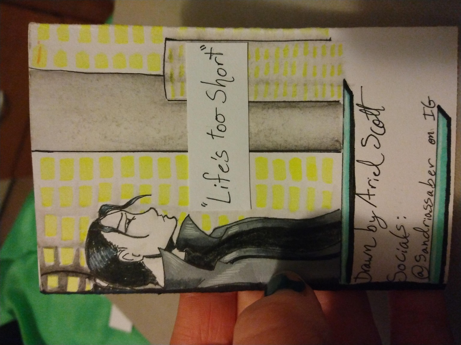 My first zine :) - image 2 - student project
