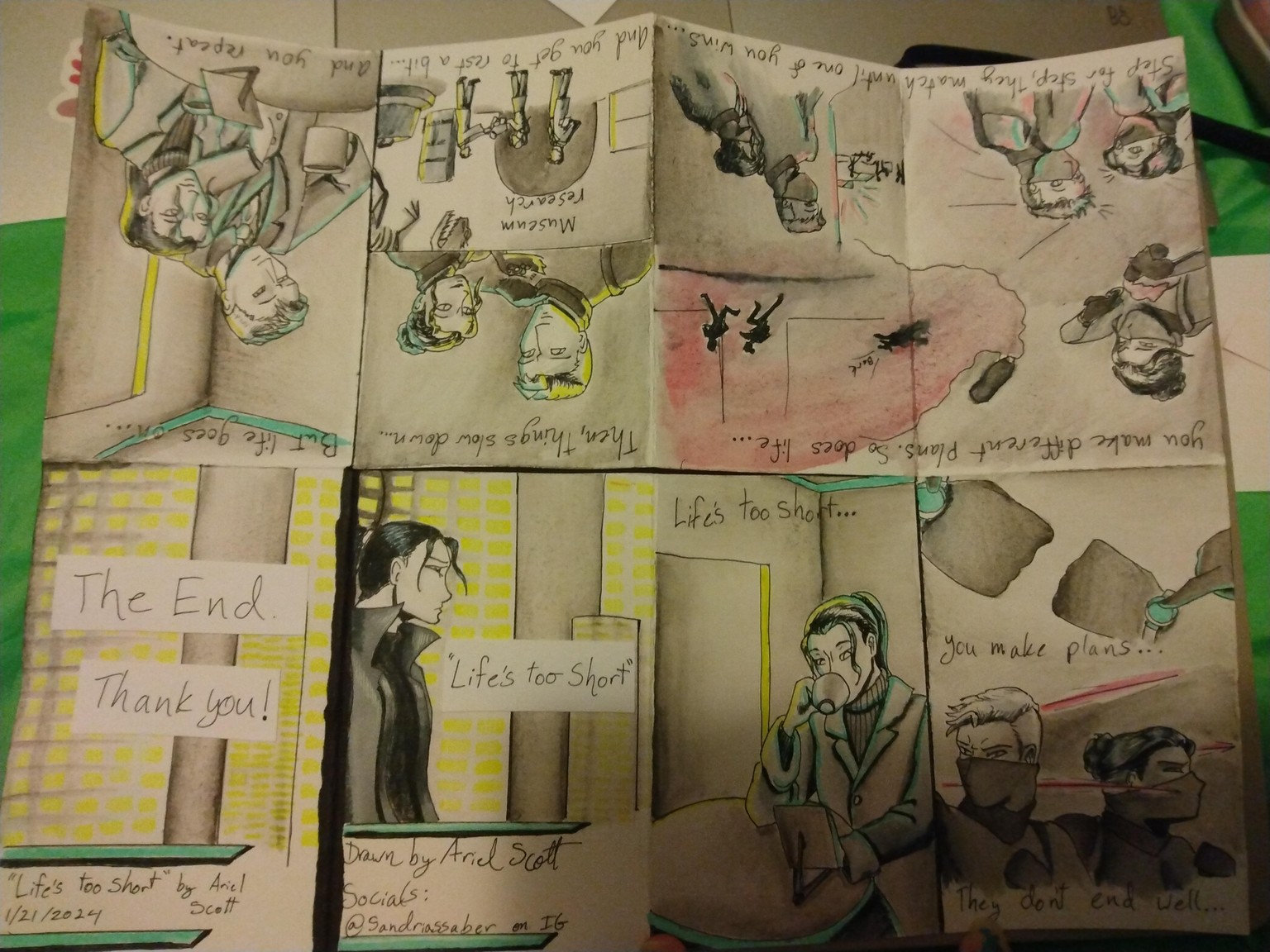 My first zine :) - image 1 - student project