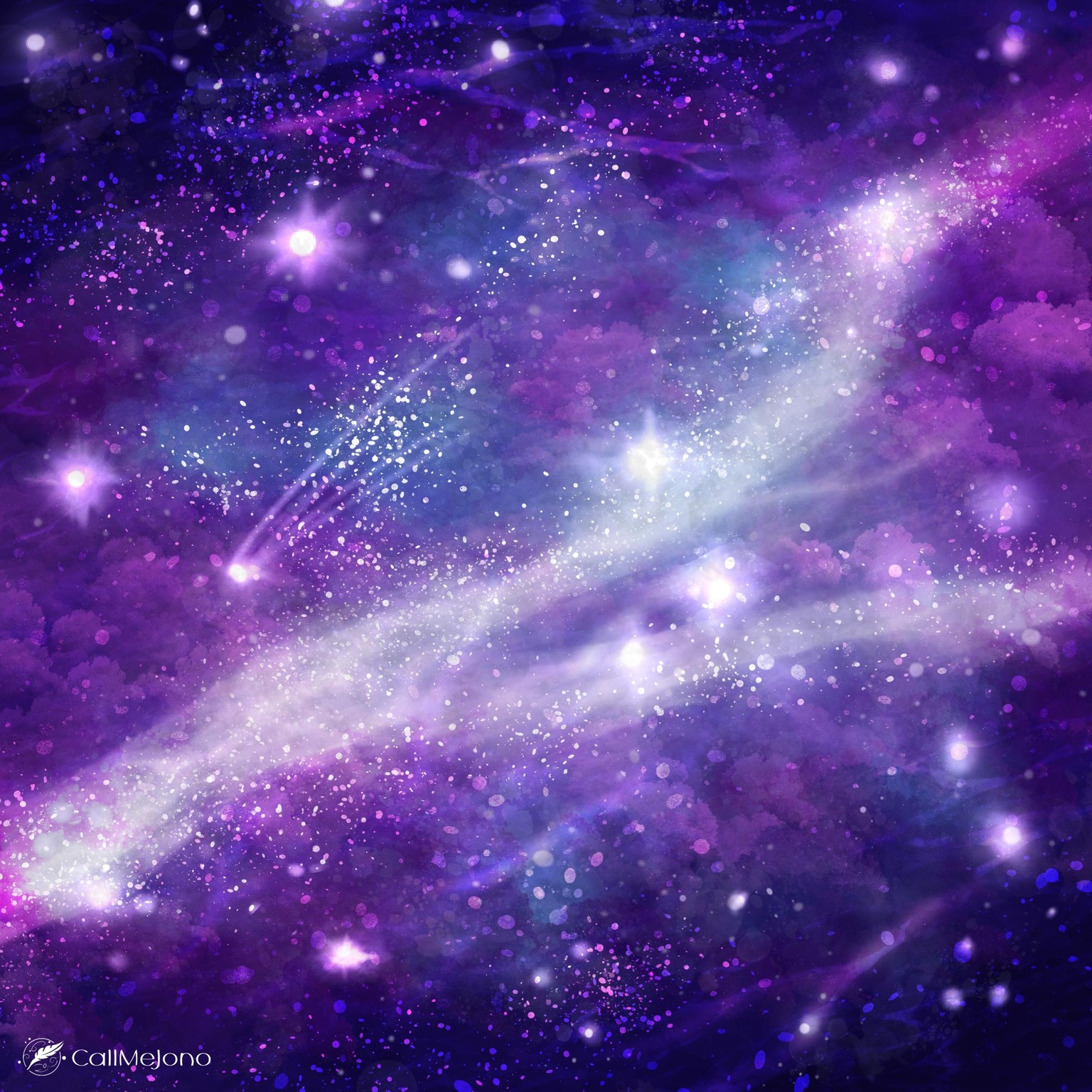 Galaxy drawing - image 1 - student project