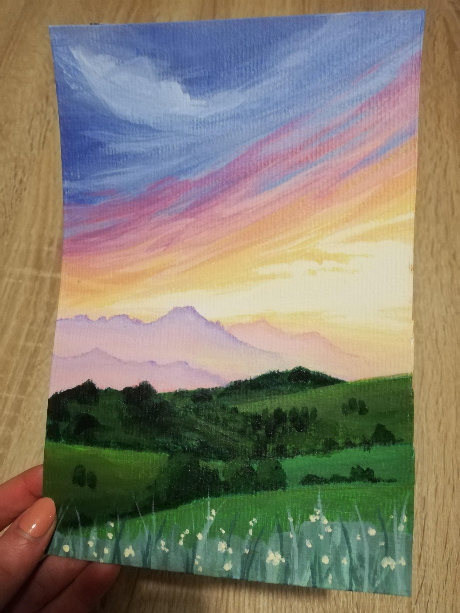 Sunset Landscape - image 1 - student project