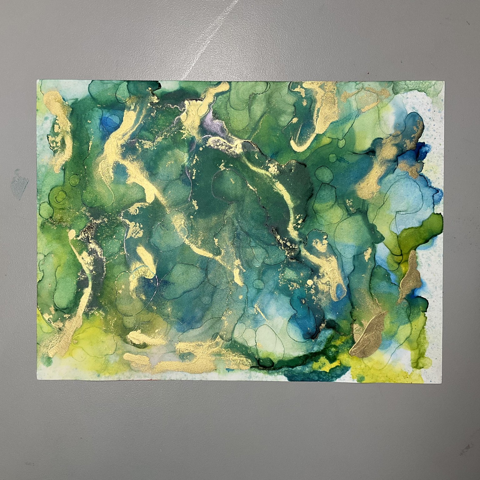 First Time Using Alcohol Inks - image 1 - student project