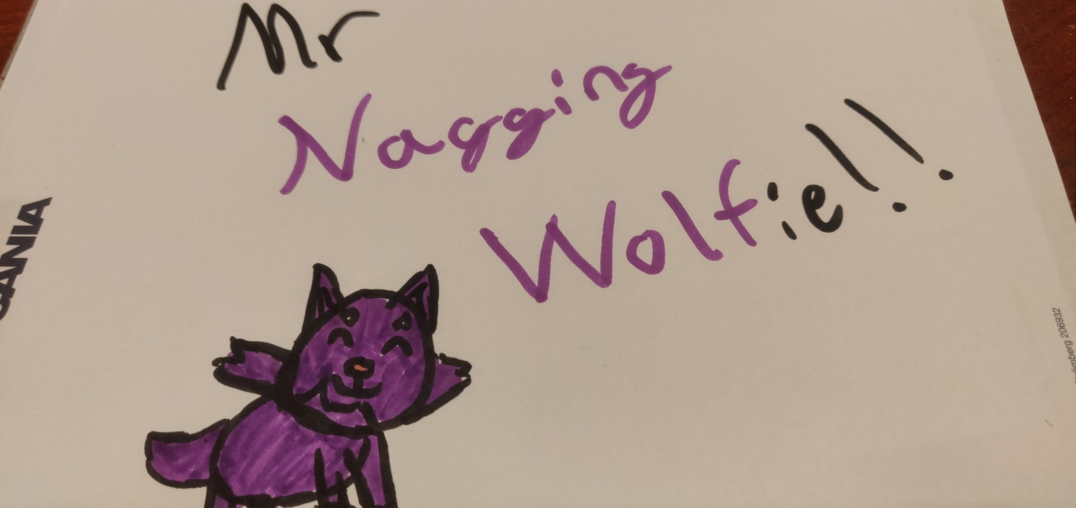 Mr Nagging Wolfie - image 1 - student project