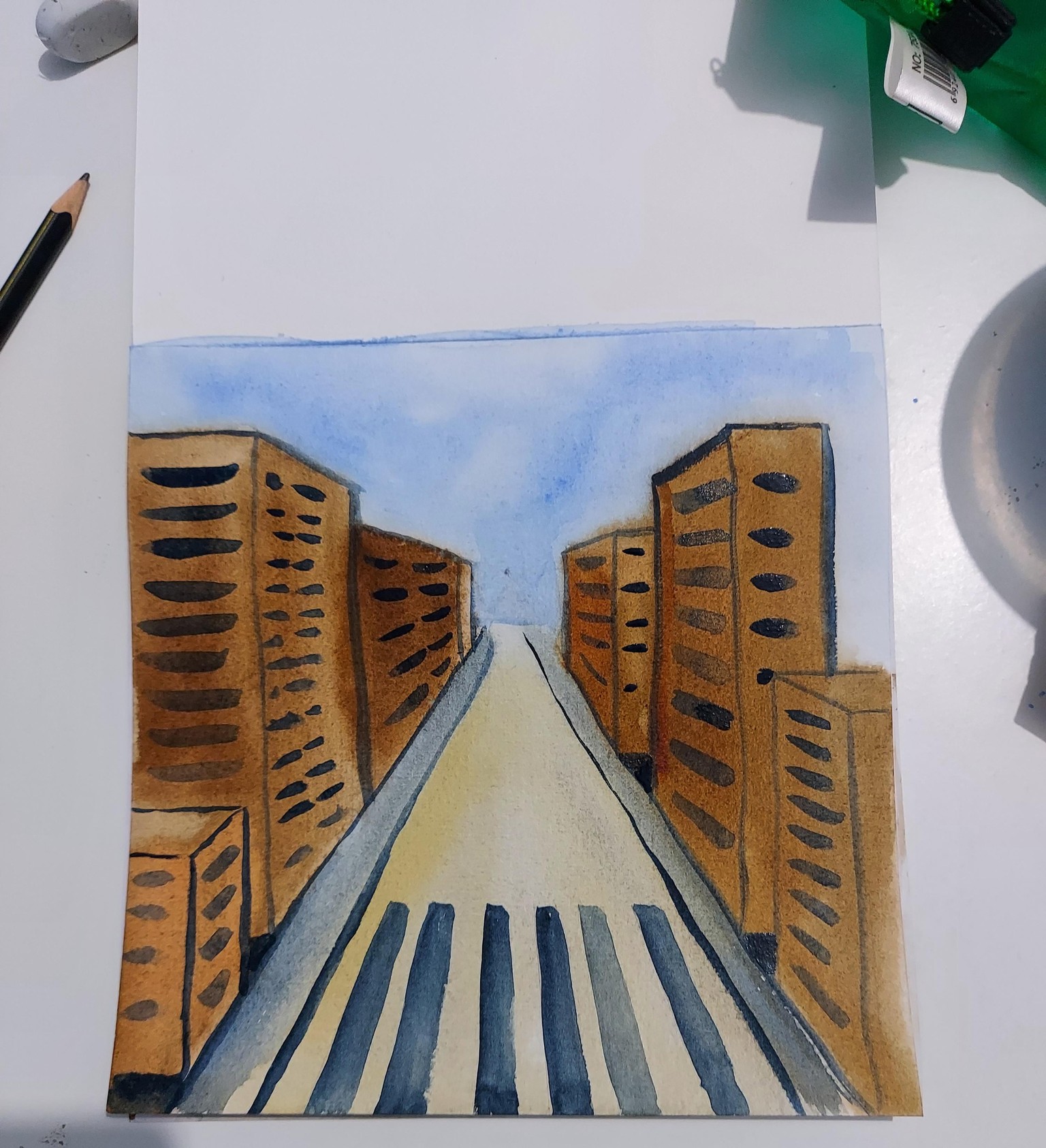 Urban Painting and Color Theory - image 15 - student project