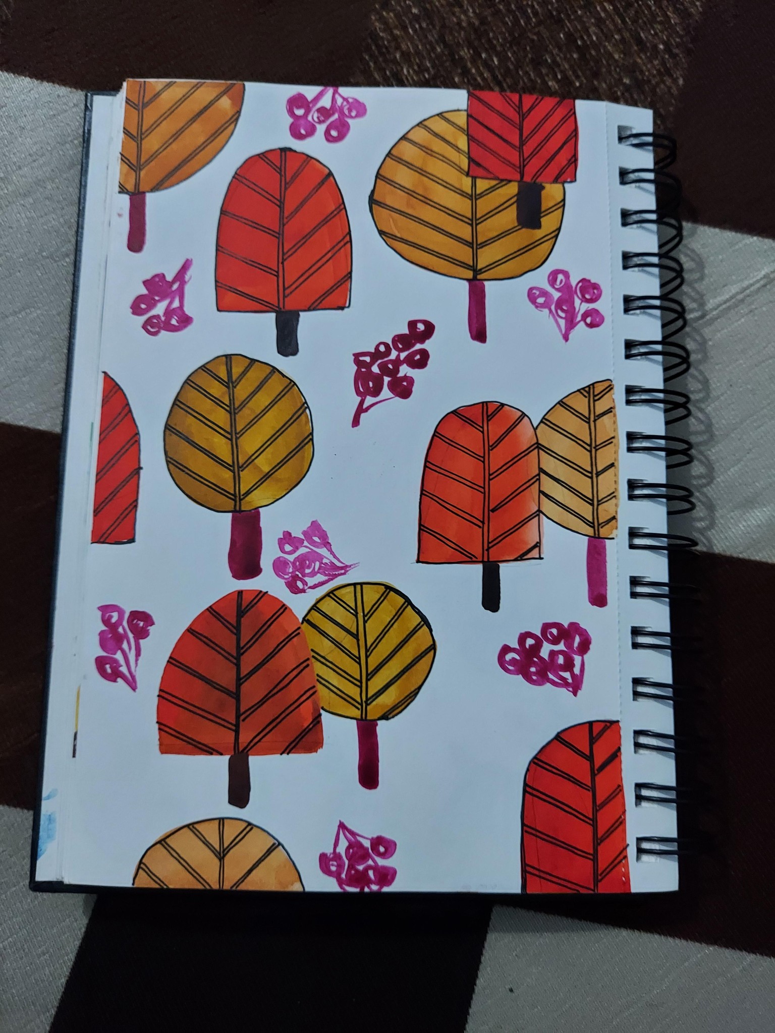 Autumn Patterns - Reema Gokhale - image 3 - student project
