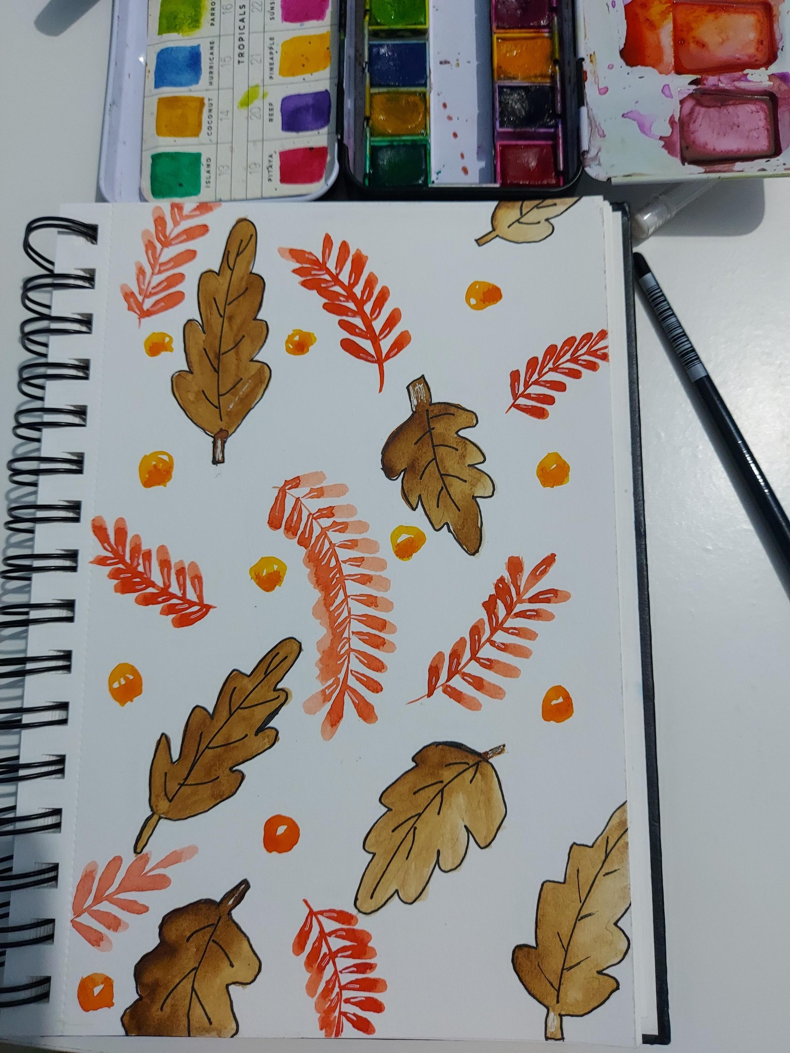 Autumn Patterns - Reema Gokhale - image 1 - student project