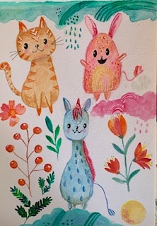 Watercolour - image 1 - student project