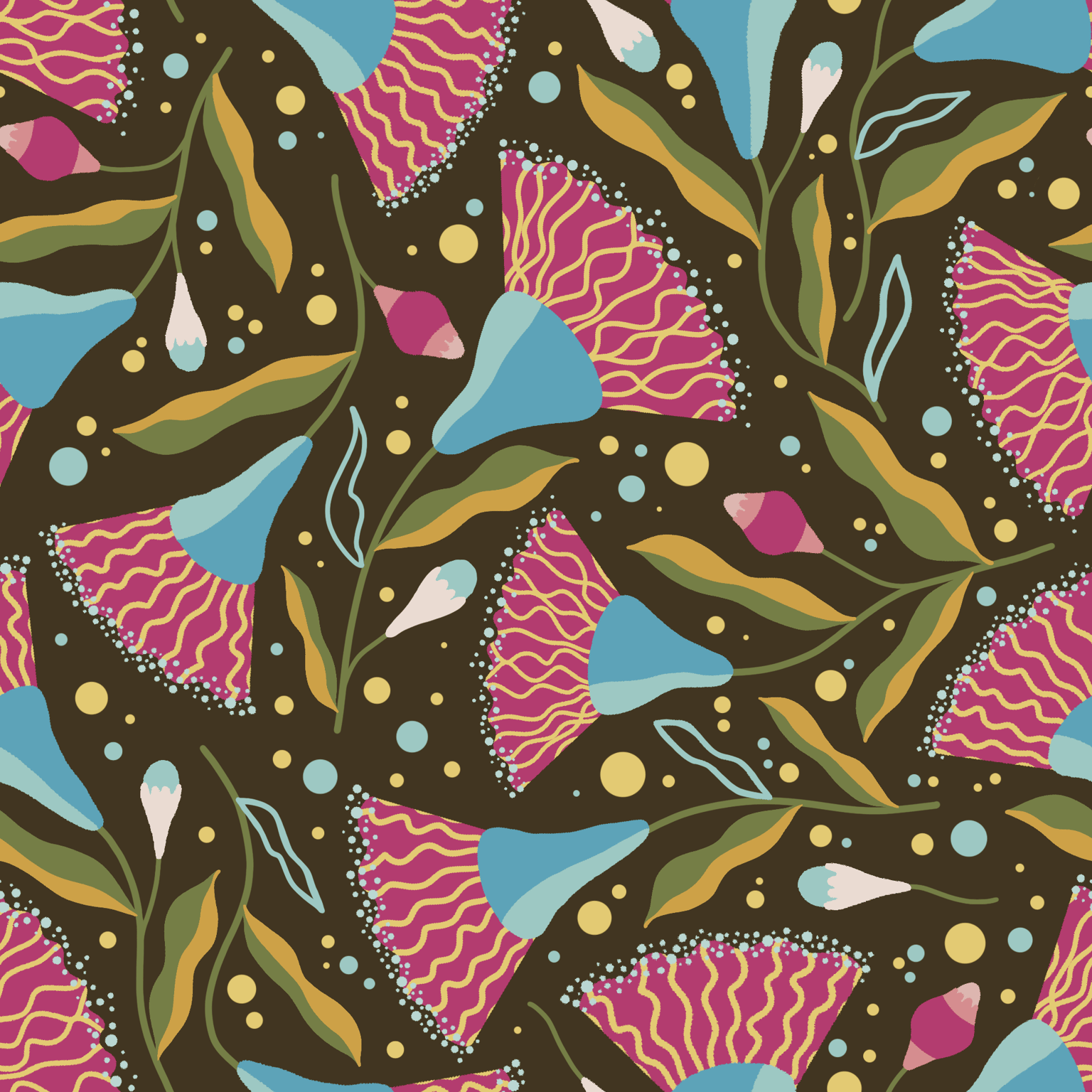 pattern play | floral pattern - image 7 - student project