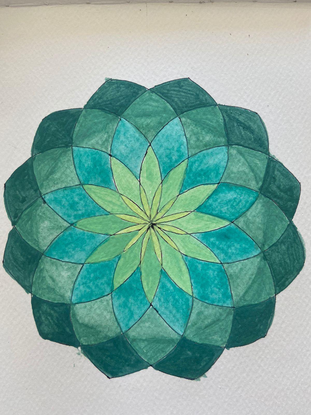 Color Mandala - image 1 - student project