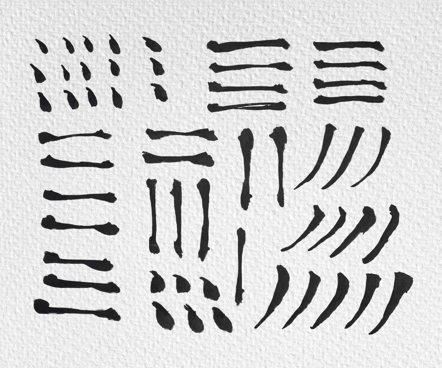 Ejercicios de Caligrafía China - image 2 - student project