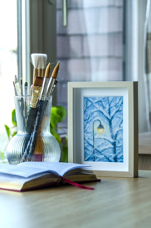 Magical Winter Card - image 1 - student project