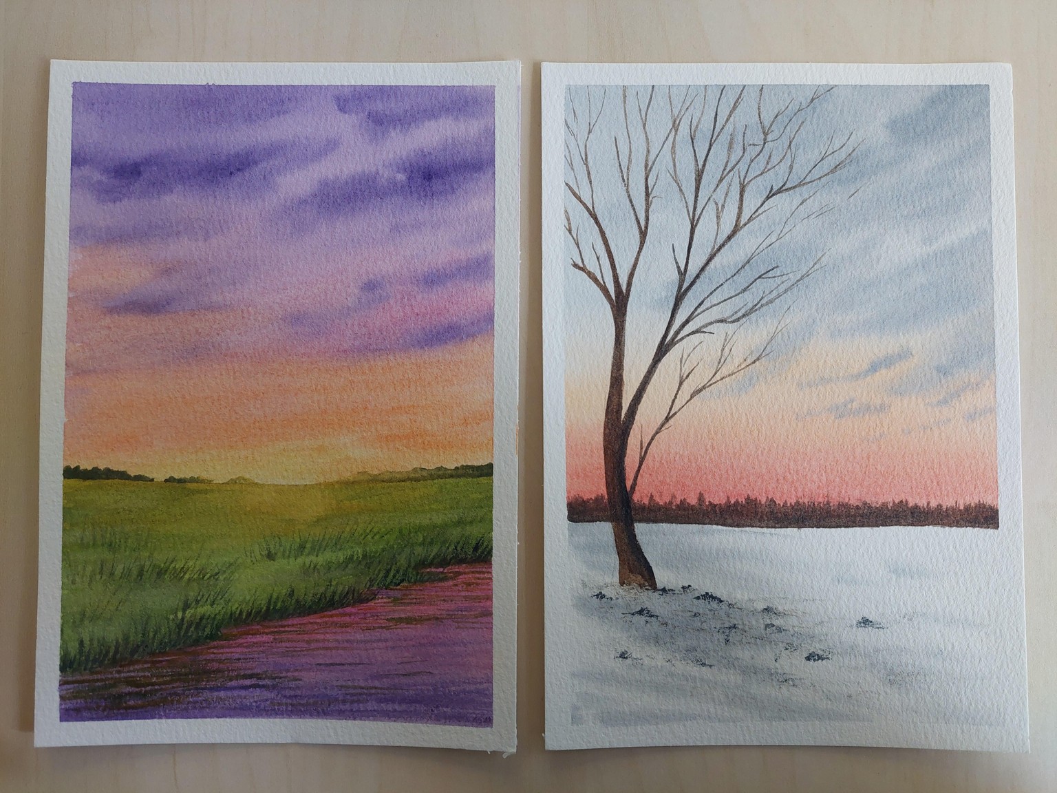 Beautiful colourful skies - image 2 - student project